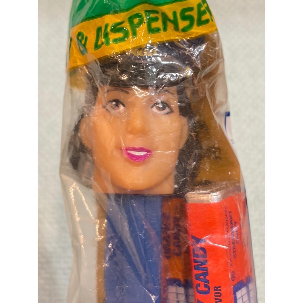 Vintage PEZ Female Police Officer Candy Dispenser New Sealed Heroes Collection